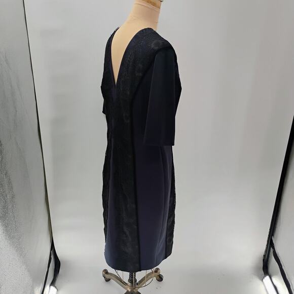 catherine Deane Blue Fitted MIDI Formal Dress size 12 - Picture 10 of 12
